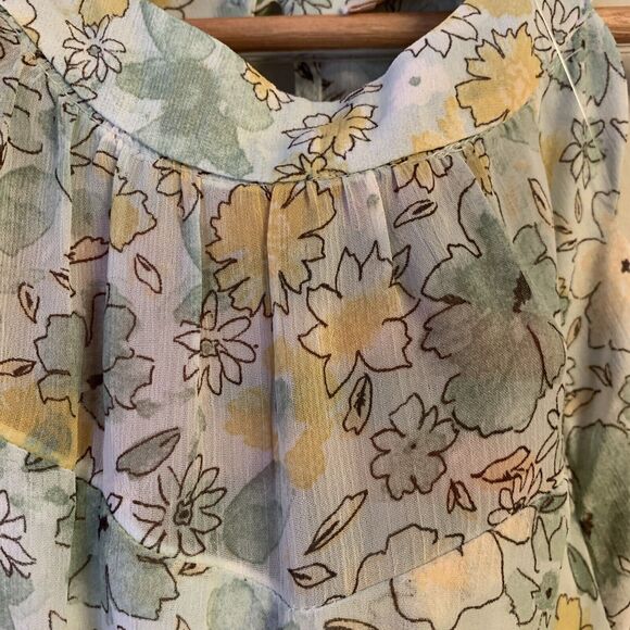 NWT Monteau Los Angeles Dress S Halter High Neck Sleeveless Sundress Lined 3522 - Picture 12 of 12